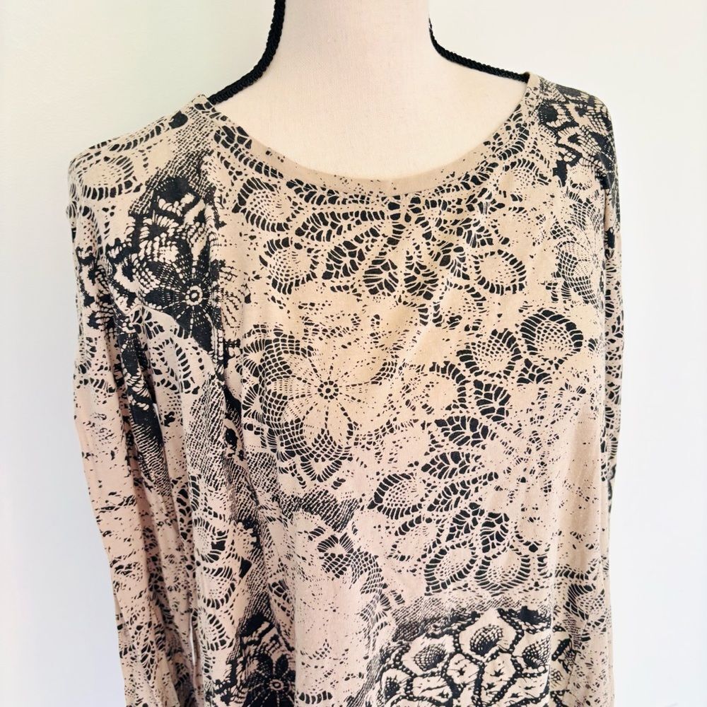 Peruvian Connection Tunic - Asymmetrical Medallio… - image 4